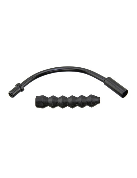 V-Brake Cable Noodle W/Boot 90d Black.
